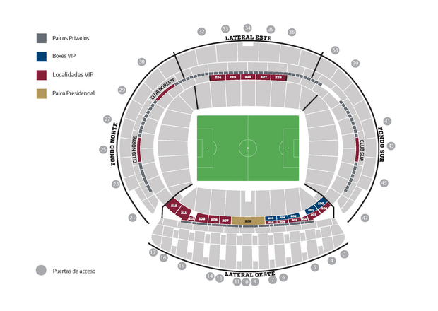 Mapa Neptuno-Atlético de Madrid Premium