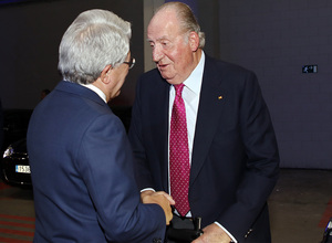 temporada 16/17. Partido Champions. Atlético Chelsea. Juan Carlos I