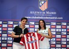 Temporada 2012-2013. Presentación de Silvia Messeguer, nueva jugadora del Atlético de Madrid Féminas
