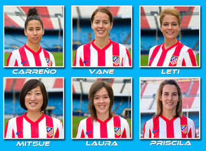 Temporada 2012-2013. Bajas del Atlético Féminas de esta temporada