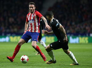 Temp. 17-18 | Atlético de Madrid - Sevilla | Ida Copa del Rey | Saúl
