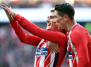 Temp. 17-18 | Atlético de Madrid - UD Las Palmas | Griezmann celebración