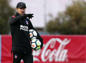 Temporada 17-18. Entrenamiento en la ciudad deportiva. 02_03_2018. Simeone.