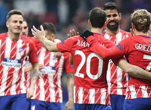 Temp. 17/18 | Ida de octavos | 08/03/18 | Atlético de Madrid - Lokomotiv | Costa
