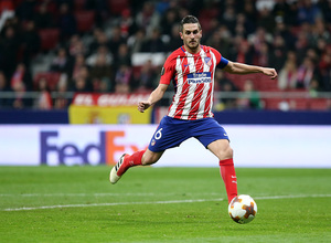 Temp. 17/18 | Ida de octavos | 08/03/18 | Atlético de Madrid - Lokomotiv | Koke