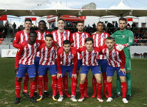 Temp. 17-18 | Atlético de Madrid B-Real Madrid Castilla | Once titular