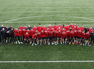 Temp. 17-18 | Entrenamiento Juvenil A y Juvenil Madrileño A antes de la última jornada