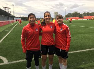Temp. 17-18 | Jana Xin, Sonia Majarin y Claudia Iglesias 'Bicho' | Seleccionadas con España Sub-19 Femenina