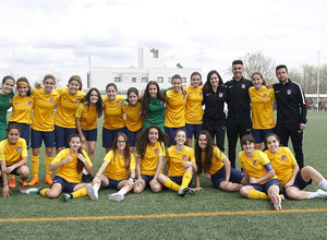 Temp 17/18 | Atlético de Madrid Juvenil C Femenino | Campeón de Liga | Celebración