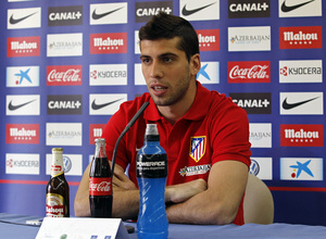 Temporada 13/14. Rueda de prensa de Insúa en los Ángeles de San Rafael