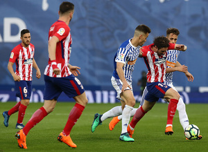 Temp 17/18 | Real Sociedad - Atlético de Madrid | Jornada 33 | 19-04-18 | Vrsaljko