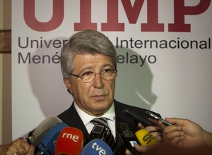 Enrique Cerezo en la Universidad Internacional Men&eacute;ndez Pelayo