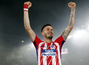 Temporada 17/18 | Final de Lyon de la Europa League | Olympique de Marsella - Atlético de Madrid | Celebración Saúl