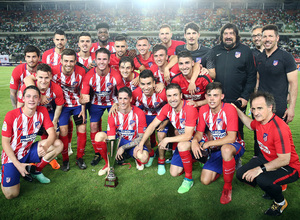 Temp 17/18 | Nigeria - Atlético de Madrid | Foto de equipo