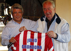 Julio Grondona y Enrique Cerezo