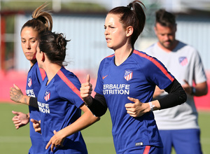 Temp. 18-19 | Primer entrenamiento del Atlético de Madrid Femenino en la Ciudad Deportiva Wanda | 