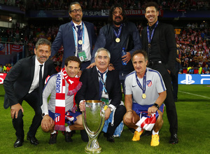 temporada 18/19. Supercopa de Europa. Cuerpo técnico