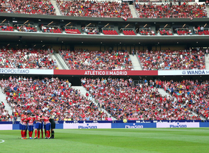 Temporada 2018-2019 | Atlético de Madrid - Rayo Vallecano | Piña grupo Wanda Metropolitano