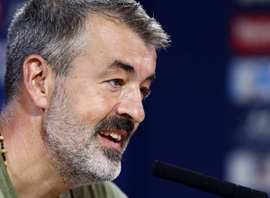 Óscar Fernández en rueda de prensa 1