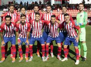 Temporada 18/19. Atlético de Madrid B - Cultural Leonesa | Once