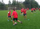 Temporada 2013-2014. Primer entrenamiento en Friol