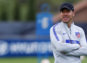 Temporada 18/19. Entrenamiento en la ciudad deportiva Wanda Atlético de Madrid. 26_09_2018. Simeone