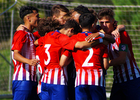 Temp. 18-19 | Atlético Madrileño Juvenil A | Celebración piña