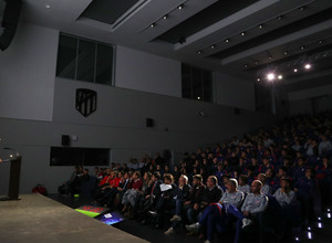 Temp. 18-19 | Acto UEFA Academia en el auditorio del Wanda Metropolitano