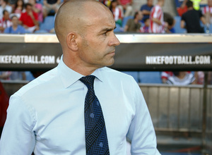 Temporada 13/14. Partido Atlético de Madrid- Rayo Vallecano. Paco Gémez en el banquillo