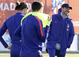 Temp. 18-19 | Entrenamiento en la Ciudad Deportiva Wanda | Simeone