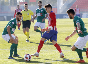 Temporada 18/19 | Atlético de Madrid B - Coruxo | Óscar Pinchi