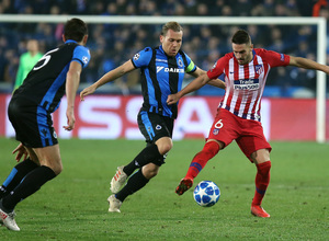 Temporada 18/19 | Brujas - Atlético de Madrid | Koke