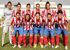 Temporada 2013-2014. Once del Féminas en el primer partido en Pozoblanco 