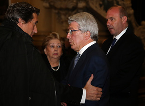 Funeral Isacio Calleja | Enrique Cerezo