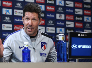 temporada 18/19. Rueda de prensa de Simeone en la ciudad deportiva Wanda