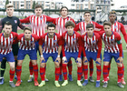 Temporada 18/19 | Atlético de Madrid - UD Santa Marta | Once
