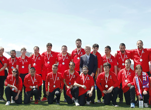 Temporada 18/19 | LaLiga Genuine en Los Ángeles de San Rafael | Equipo Atlético de Madrid con Enrique Cerezo