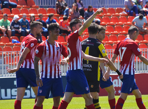 Temporada 18/19 | Atlético de Madrid B - Rápido de Bouzas | Gol Rubén Fernández