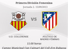 Módulo próximo partido liga femenina jornada 2 Collerense