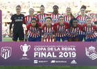 Temporada 18/19 | Atlético de Madrid - Real Sociedad | Final de la Copa de la Reina | Once inicial