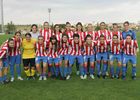 Temporada 2013-2014. Las jugadoras del filial en la Ciu. Fútbol de Las Rozas