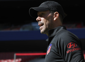 Temporada 19/20 | Entrenamiento del primer equipo en el Wanda Metropolitano | Simeone