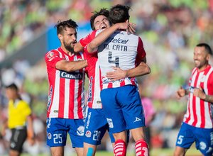 Atlético de San Luis celebración