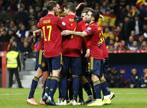 Temporada 19/20. España-Rumanía en el Wanda Metropolitano.