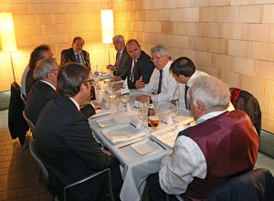 Temporada 19/20 | Atlético de Madrid - Osasuna | Comida de directivas