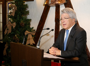 Temporada 19/20 | Comida de medios | Enrique Cerezo