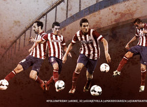 Koke, Juanfran, Mario y Villa, seleccionados por la selección