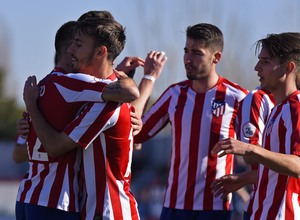 Temp 19/20 | Atlético de Madrid B - Marino de Luanco | Celebración
