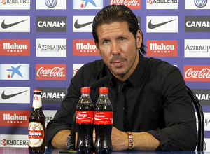Simeone comparece en rueda de prensa tras vencer al Celta