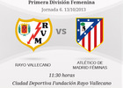 Módulo próximo partido liga femenina jornada 6 Rayo